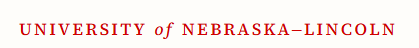 University of Nebraska–Lincoln